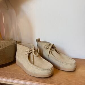 Everlane Suede Chukka Moc Toe Boots – Women’s Size 6